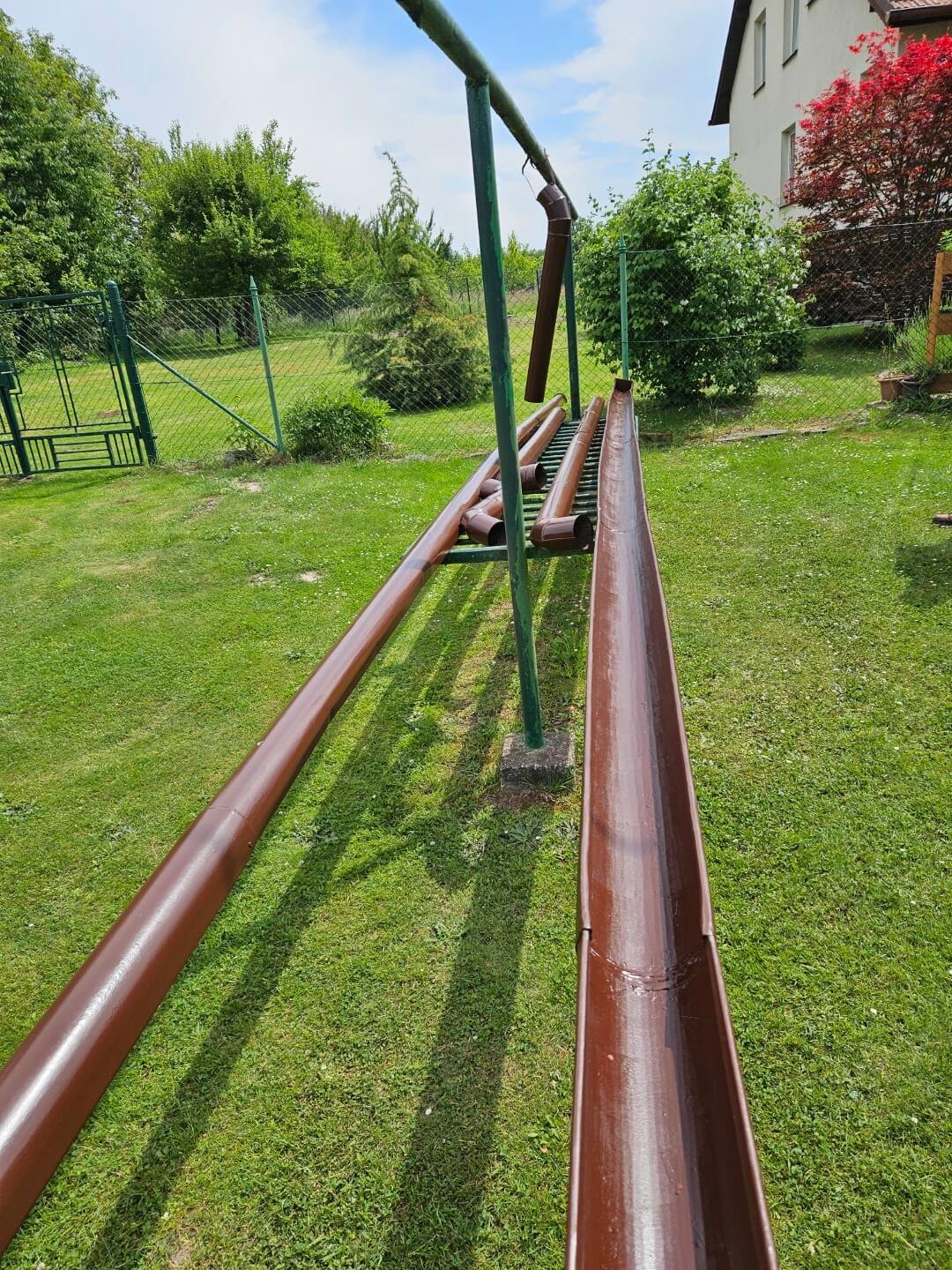Údržba plechové střechy